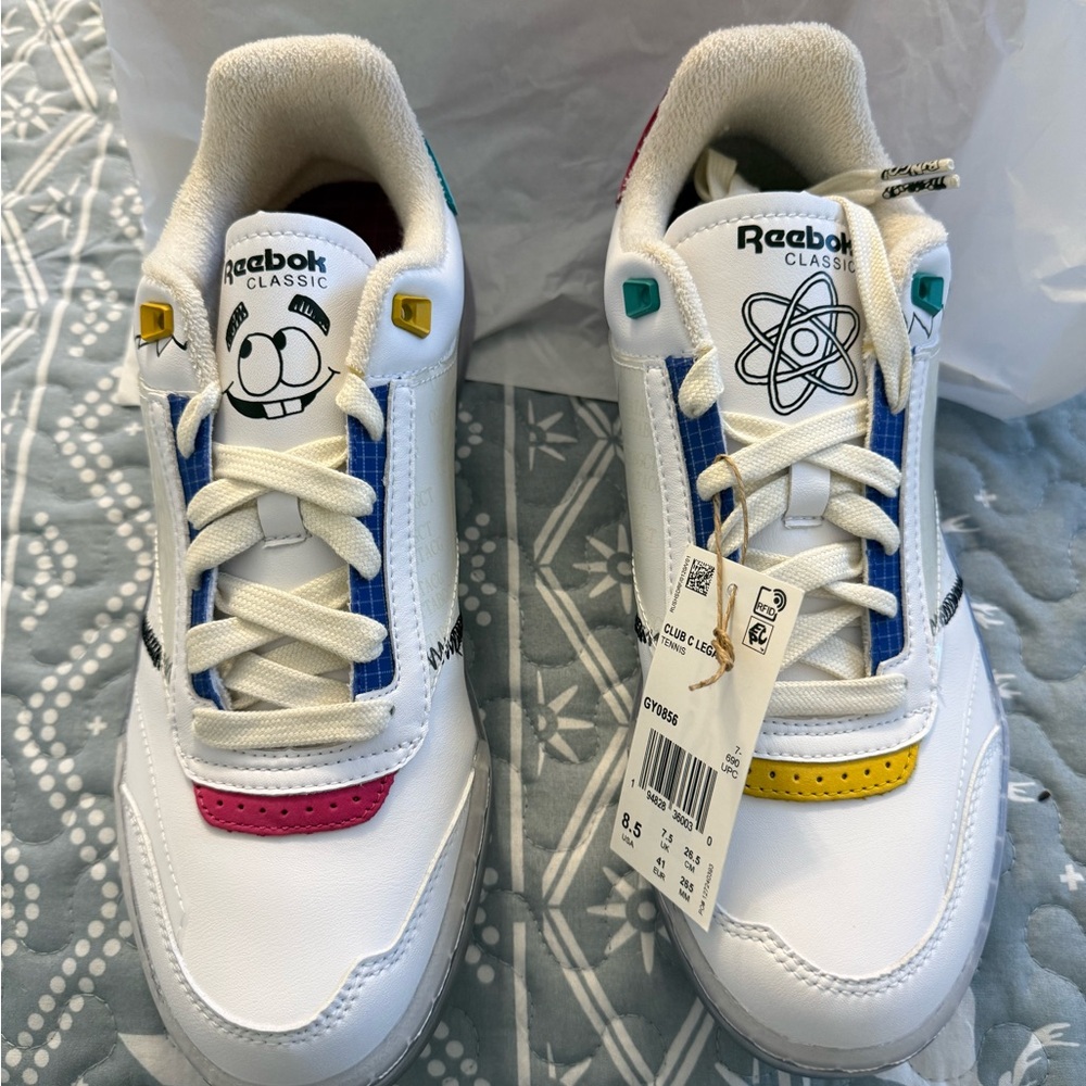 Dino DNA Jurassic Park Limited Edition Reebok Sneakers M 8.5 W 10 NIB Legacy